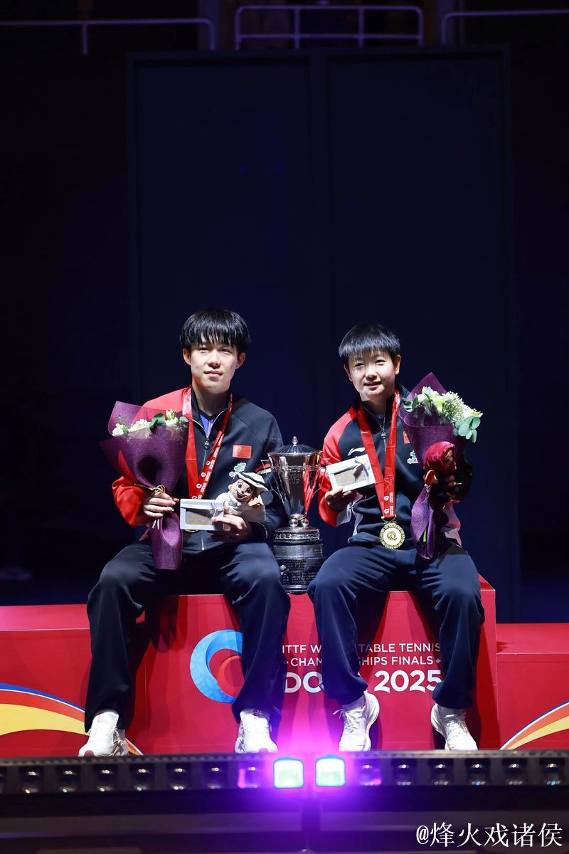 王楚钦积9925分领跑男单,孙颖莎以11600分位居女单榜首 王楚钦积9925分领跑男单,孙颖莎以11600分位居女单榜首